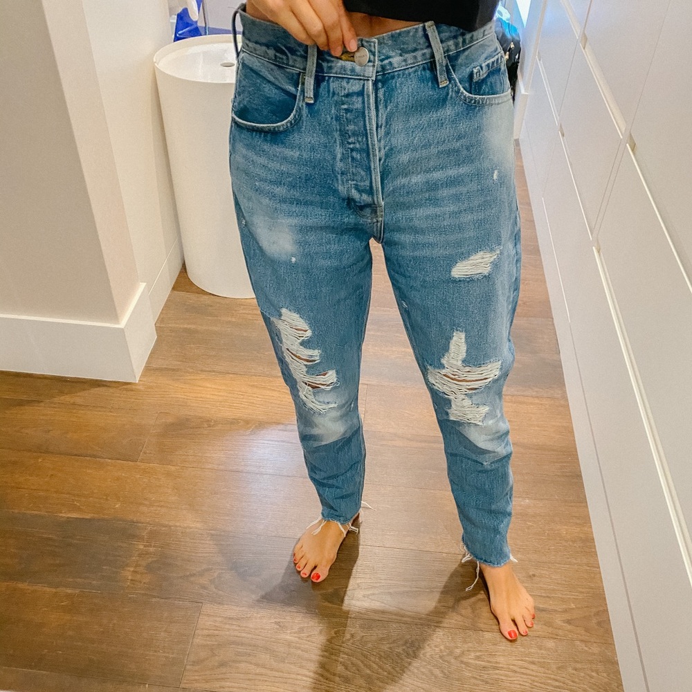 Frame Le Original Skinny light denim jeans!